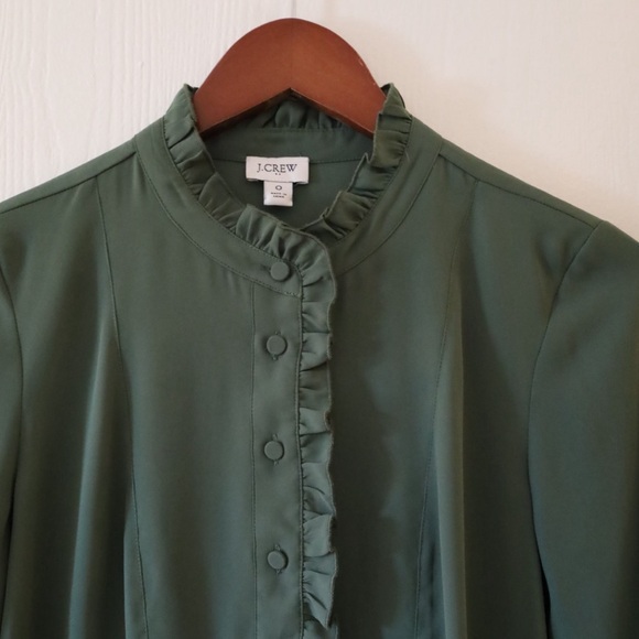J.Crew Silk Blouse - Picture 3 of 4
